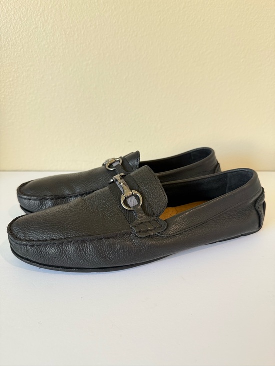 Giorgio Brutini Horsebit Leather Driving Loafers Men’s US 12M Black main image 9